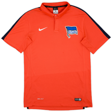 2015-16 Hertha Berlin Nike Polo - 9/10 - (S)