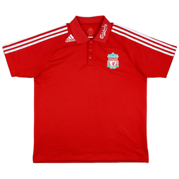 2008-09 Liverpool adidas Polo 8/10 - (L)