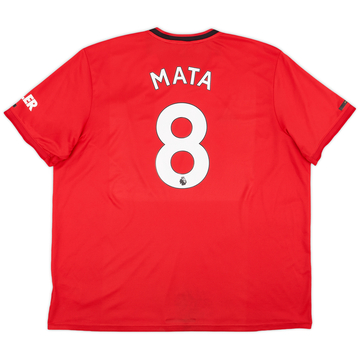 2019-20 Manchester United Maillot domicile Mata #8 - 7/10 - (3XL)