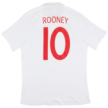 2009-10 England Maillot Domicile Rooney #10 - 6/10 - (L)