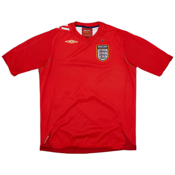 2006-08 England Maillot extérieur - 7/10 - (XL.Boys)