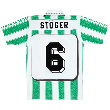 1996-98 Rapid Vienna Maillot Domicile Stoger #6 - 9/10 - (XS)