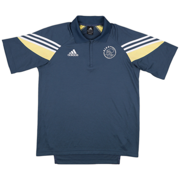 2003-04 Ajax adidas Polo 1/4 zip - 5/10 - (M/L)
