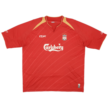 2005-06 Liverpool CL Maillot domicile - 6/10 - (XXL)