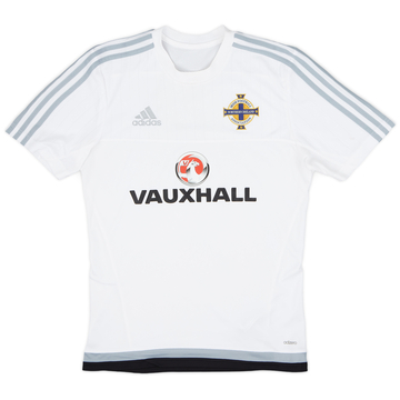 2015-16 Northern Ireland adidas Maillot d'entraînement - 7/10 - (S)