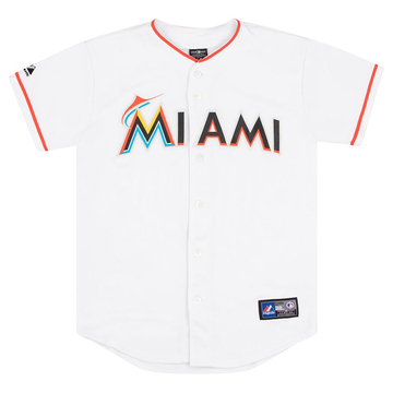 2013-16 Miami Marlins Fernandez #16 Maillot Majestic (Domicile) Y