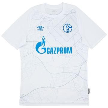 2020-21 Schalke Maillot Extérieur - 8/10 - (L)