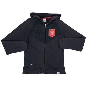 2004-05 Manchester United Nike Veste de survêtement à capuche - 6/10 - (S)
