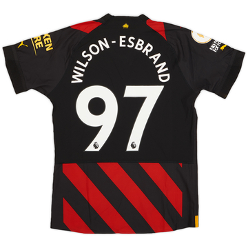 2022-23 Manchester City Maillot extérieur version match Wilson-Esbrand #97