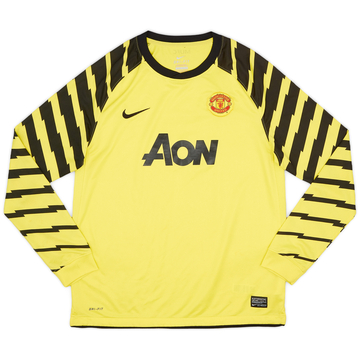 2010-11 Manchester United Maillot GB jaune - 8/10 - (XL.Boys)