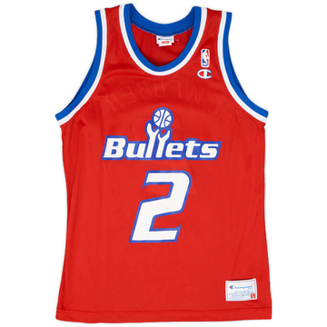 1994-95 Washington Bullets C.Webber #2 Maillot extérieur Champion - 9/10 - (L)