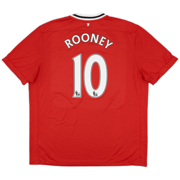 2011-12 Maillot domicile Manchester United Rooney #10 - 5/10 - (XXL)