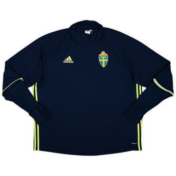 2015-16 Sweden adidas Haut d'entraînement - 8/10 - (XXL)