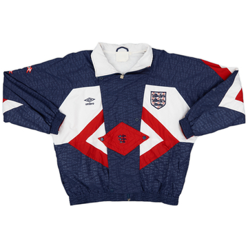 1990-92 England Umbro Veste de survêtement - 8/10 - (XL)
