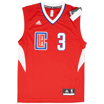2015-17 LA Clippers Paul #3 adidas Maillot extérieur (S)