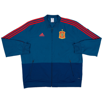 2017-18 Spain adidas Veste de survêtement - 7/10 - (XXL)