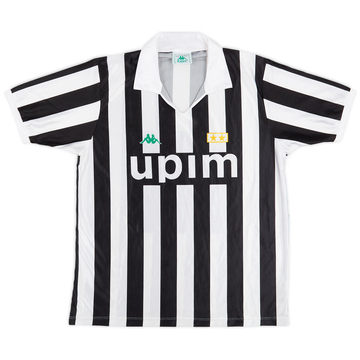 1991-92 Juventus Maillot Domicile - 8/10 - (L)