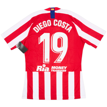 Maillot domicile match 2019-20 Atletico Madrid Diego Costa #19 (L)
