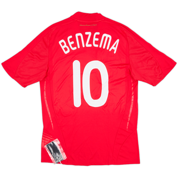 2007-08 France Maillot extérieur Benzema #10 (M)