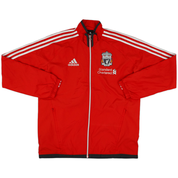 2011-12 Liverpool adidas Veste de survêtement - 9/10 - (XL.Boys)