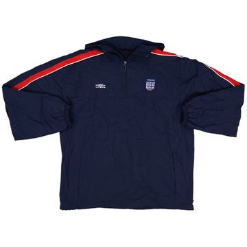 2004-06 England Umbro 1/4 Zip Haut d'entraînement - 8/10 - (L)