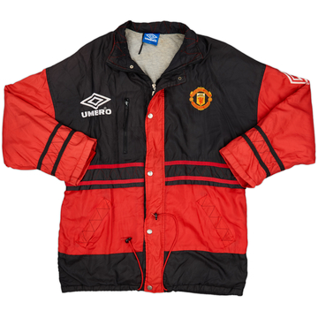 1996-97 Manchester United Umbro Parka - 8/10 - (L)