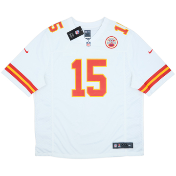 2017-24 Kansas City Chiefs Mahomes #15 Nike Maillot de match extérieur (XXL)