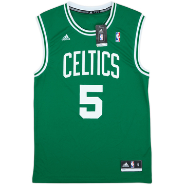 2010-13 Boston Celtics Garnett #5 adidas Maillot extérieur (S)