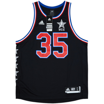 2015 NBA All-Star Team West Durant #35 adidas Maillot (L)