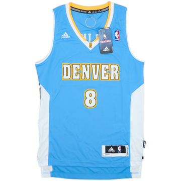 2011-14 Denver Nuggets Gallinari #8 adidas Maillot Swingman extérieur (XXS)