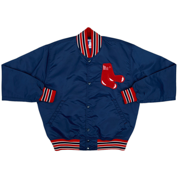 1980s Boston Red Sox Starter Blouson universitaire en satin - 9/10 - (M)