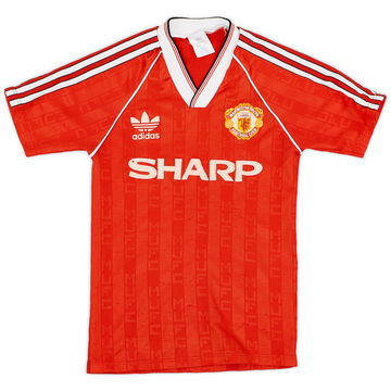 1988-90 Manchester United Maillot Domicile - 7/10 - (Y)