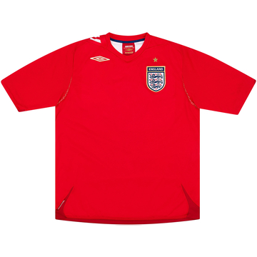 2006-08 England Maillot extérieur - 5/10 - (XL)