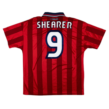 1997-99 England Away Shirt Shearer #9