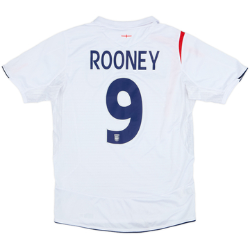 2005-07 England Maillot domicile Rooney #9