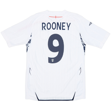 2007-09 England Maillot Domicile Rooney #9 - 6/10 - (S)