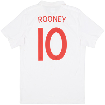 2009-10 England Maillot domicile Rooney #10 - 6/10 - (S)