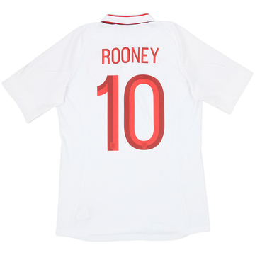 2012-13 England Home Shirt Rooney #10