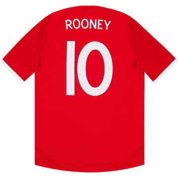 2010-11 England Maillot extérieur Rooney #10 - État 6/10