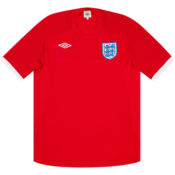 2010-11 England Maillot extérieur - 6/10