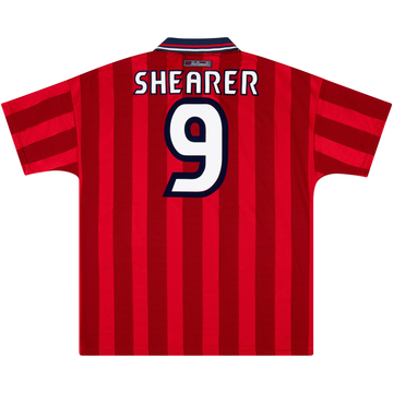 Maillot extérieur Angleterre 1997-99 Shearer #9 - 6/10 - (L)