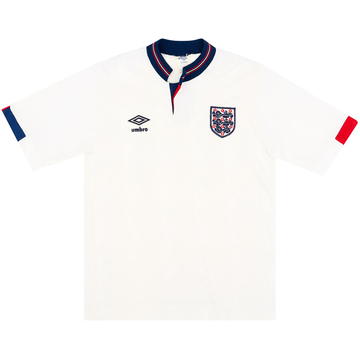 Maillot domicile Angleterre 1987-90 - 8/10 - (M)