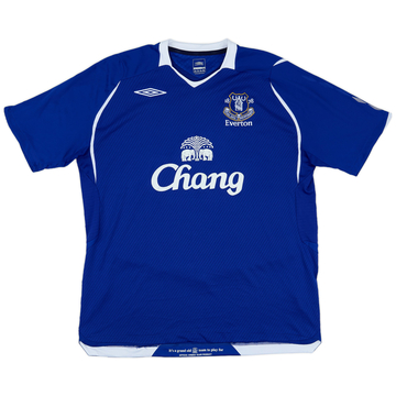 2008-09 Everton Maillot domicile