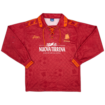 Maillot domicile manches longues Roma 1994-95 - 7/10 - (M)