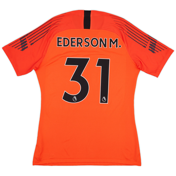 Maillot authentique GdB MC 2018-19 Manchester City Ederson.M #31 - 10/10 - (L)
