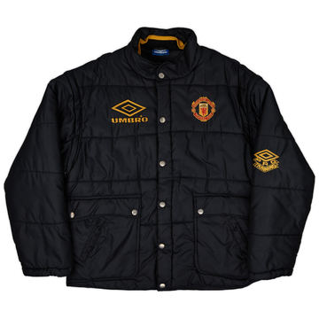 1994-96 Manchester United Umbro Manteau de banc matelassé - 8/10 - (XL)