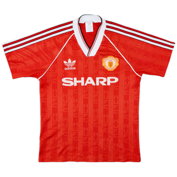1988-90 Manchester United Maillot domicile - 8/10 - (S)