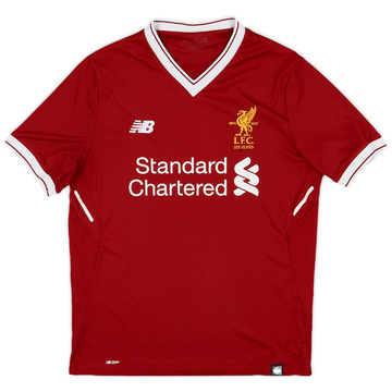 2017-18 Liverpool Maillot domicile 125 ans - 5/10 - (S)