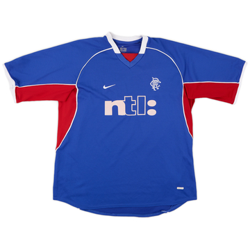 2001-02 Rangers Maillot domicile - 8/10 - (XL)