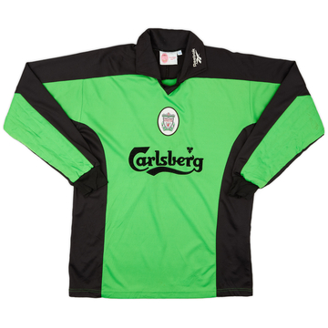 1997-98 Liverpool Maillot GK - 9/10 - (S)